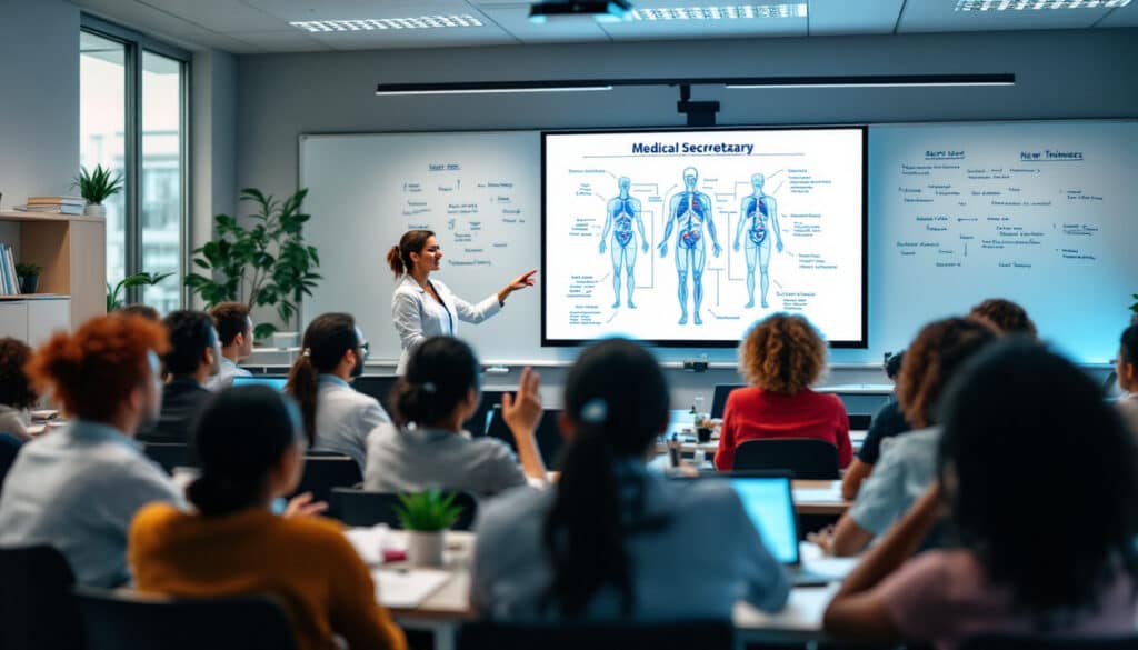 découvrez le parcours de formation essentiel pour devenir secrétaire médical(e). apprenez les compétences clés, les débouchés professionnels et les avantages d'une carrière dans le secteur médical. transformez votre passion pour le domaine de la santé en une profession gratifiante.